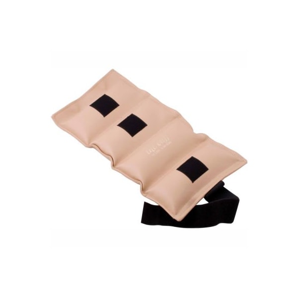 Cuff Deluxe Wrist and Ankle Weight, 15 lb., Tan